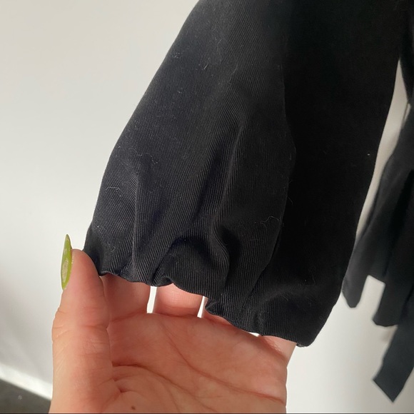 RW & Co. // Relaxed Tie-Front Blazer - Picture 3 of 6